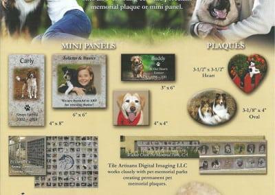 Pet recognition plaques